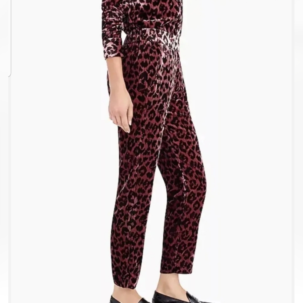 J crew leopard pant